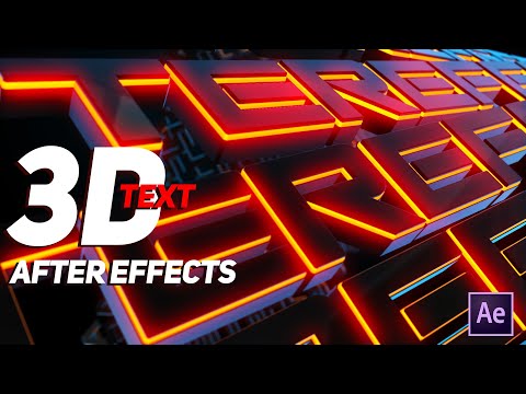 Easy After Effects Tutorial Particles Logo Text Animation Download Free Template