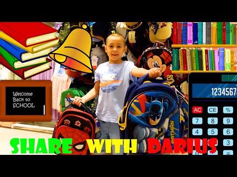 Darius starts the school.Maria starts the kindergarten.SHARE WITH DARIUS