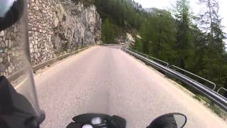preview picture of video 'Passo Fedaia mit der K1300R (Penia - Lago di Fedaia)'