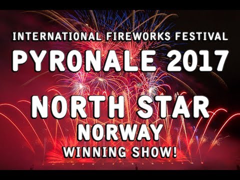 Pyronale 2017: Norway / Norwegen - North Star Fireworks  - WINNER!! - Feuerwerk