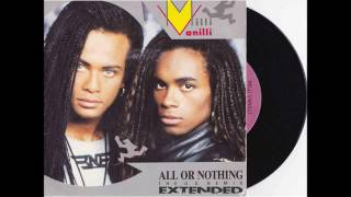 Milli Vanilli All or Nothing US Megamix Extended