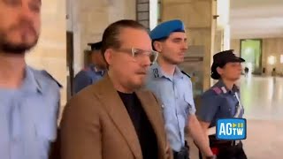 Omicidio Pamela Genini, l’arrivo di Soncin in aula per il processo