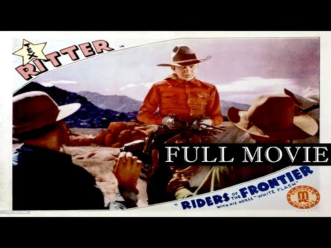 RIDERS OF THE FRONTIER (1939) - Tex Ritter -  Free Western Movie [English]