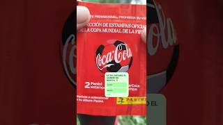 COCA COLA sobre del mundial panini álbum #fifa #panini #cocacola #shorts