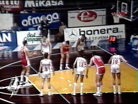 A2 Play out 1986/'87 Ocean Brescia - Alno Fabriano Basket 87-83