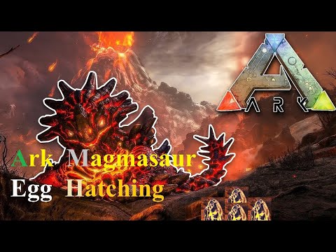 Ark Magmasaur Hatching Egg With Air Conditioner @GBVYT Date 3/18/2022