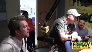 Rascal Flatts performs "Payback" live in the Froggy Studio