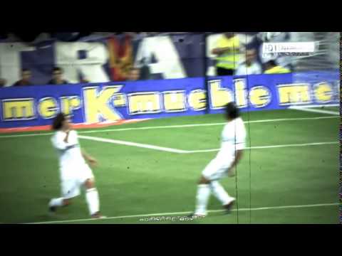 Amazing goal David Villa vs Real Madrid Full HD 1
