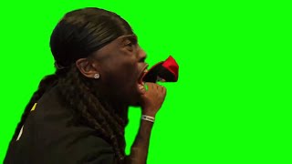 Kai Cenat reacts to John Cena losing the Royal Rumble green screen