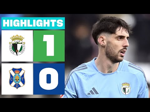 BURGOS CF 1 - 0 CD TENERIFE I HIGHLIGHTS LALIGA HYPERMOTION