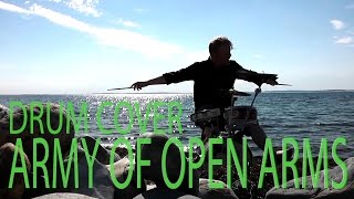 ARMY OF OPEN ARMS - CARPARK NORTH - (DRUM COVER)