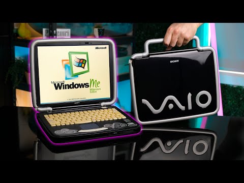 Der wilde Sony Vaio Laptop mit Windows ME! - QR1
