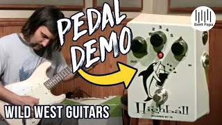 Video thumbnail for Wild West Guitars Guitar Pedal Demo: Divided by 13 Highball by Brett Papa