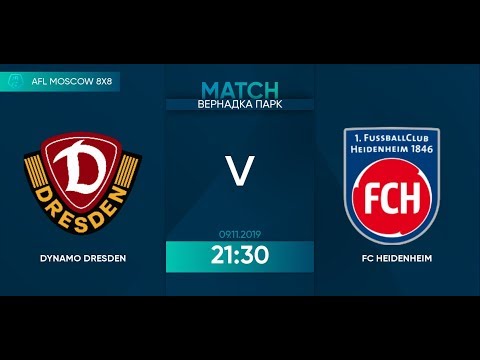 AFL19. Germany. Bundesliga. Day 18. Dynamo Dresden - FC Heidenheim.