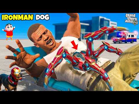 Franklin Change into IRONMAN DOG Monster By Accident😱 Most Shocking Life Story