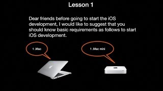 Tutorial 1 : How to start iOS development ???
