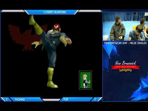 TLAN 2019 Melee Singles - Thomas (Sheik) vs Fur (Captain Falcon) Losers Quarters