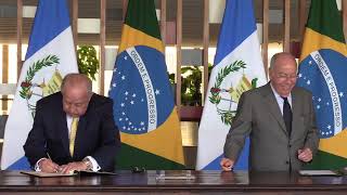 Visita do Ministro das Relações Exteriores da Guatemala, Carlos Ramiro Martínez