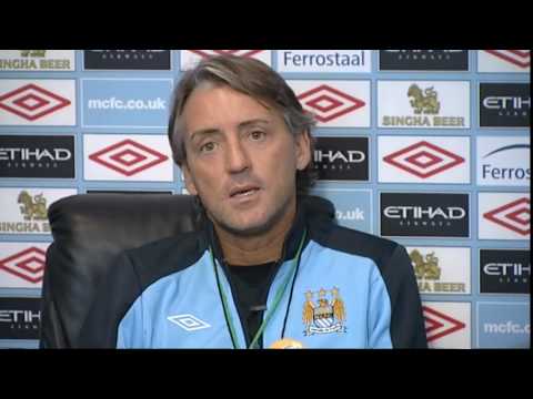 Roberto Mancini on being a manager in England