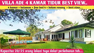 Download lagu VILLA ADE ‼️ VILLA DENGAN VIEW KEREN#villapuncak  #Villacisarua #Villa mp3