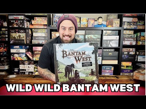 Bantam West Board Game Review - Unboxing - Kickstarter - Bantam Planet