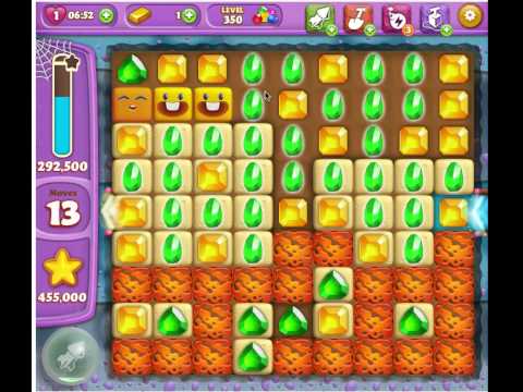 Diamond Digger Saga Level 350, 2**Stars, NO BOOSTERS, Sound