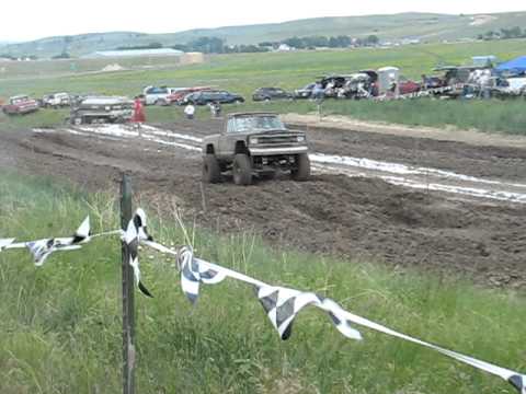 Glendo Mud Bogs Hill and Hole HONCHO 2nd Run