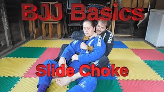 BJJ Basics: Slide Choke (Lapel Choke/Zipper Choke)