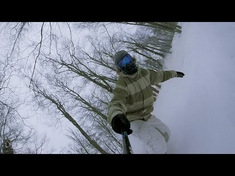 GoPro Line of the Winter: Alex Quarterley - Vermont 3.20.15 - Snow