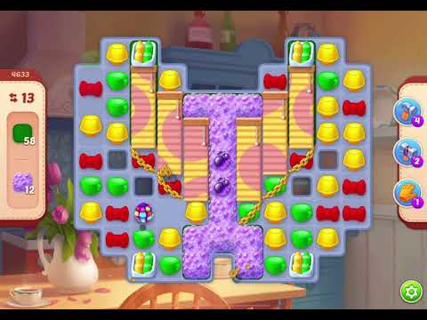 HomeScapes Level 4633 no boosters (14 moves)