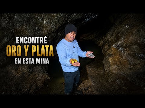 Visite una MINA donde ANCONTRE ORO Y PLATA sobre la ARENA que sale de un POZO SUBTERRANEO 😁
