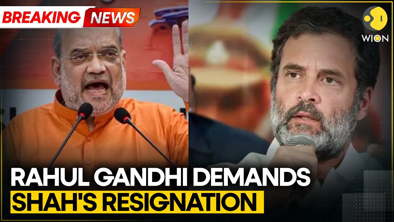 Rahul Gandhi Accuses Amit Shah Over Student Protest Crackdown | Demands Resignation And Probe