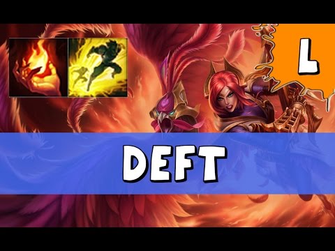 Deft as Quinn vs Ezreal MID - HIGHLIGHTS - League of Legends
