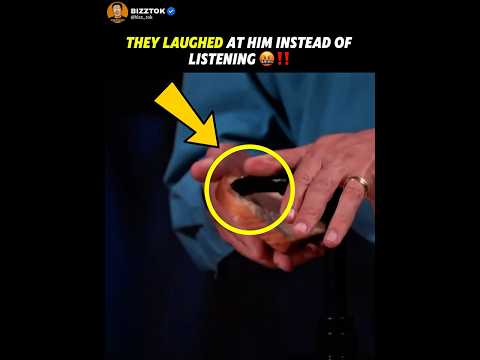 They laughed at him instead of listening 🤬‼️ #sharktank 