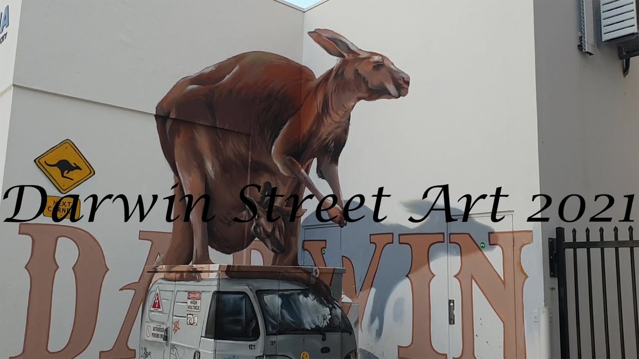 Experience a stroll through street arts during Darwin Street Art Festival.