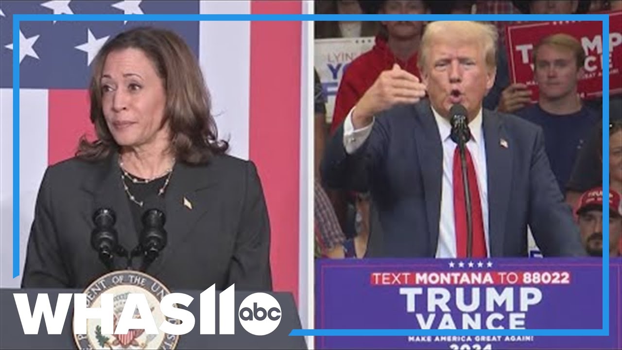 Kamala Harris and Donald Trump talk economy in battleground states