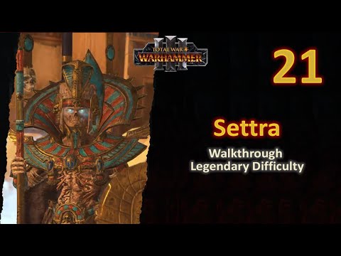#21 Settra the Imperishable - Battle of Karag Orrud vs Dwarfs - Legendary - No Commentary