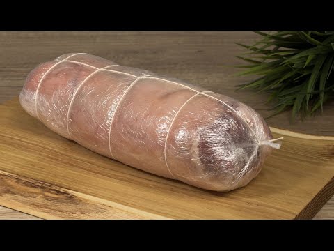 Ich nehme billiges Fleisch und mache hausgemachten Schinken! Einfach und lecker!