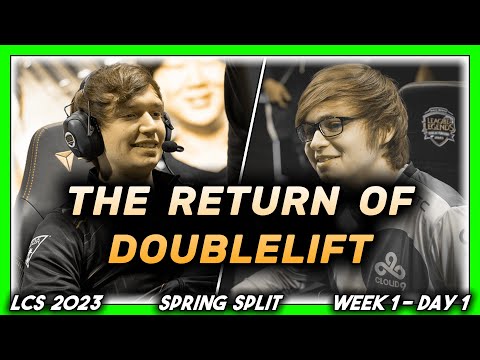 Doublelift left us 😢 (LCS 2023 CoStreams | Spring Split | W1D1)