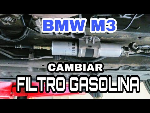 BMW M3 E46 🛠️ CAMBIAR FILTRO DE GASOLINA ⛽ TUTORIAL