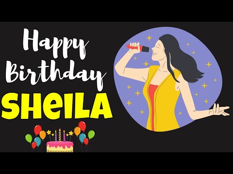 Happy Birthday Sheila Song | Birthday Song for Sheila | Happy Birthday Sheila Song Download