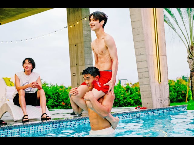 BL 實境節目《戀愛Casting》EP3 花絮✨✨男孩們的水上騎馬打仗時間✨✨