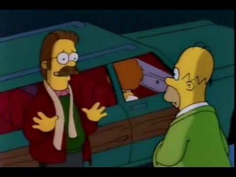 The Simpsons - Homer Helps the Flanders