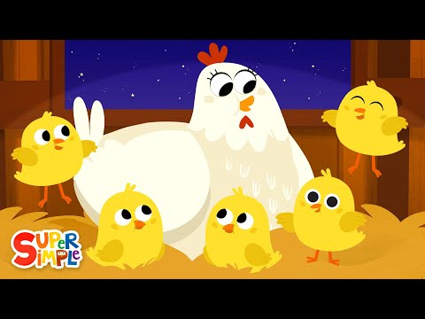 Five Little Chicks | Lullaby for Kids | Super Simple Songs