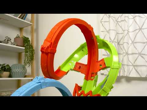 Hot Wheels 4-Loop CRASH OUT – Actionfylt bilbane! 🚗💥