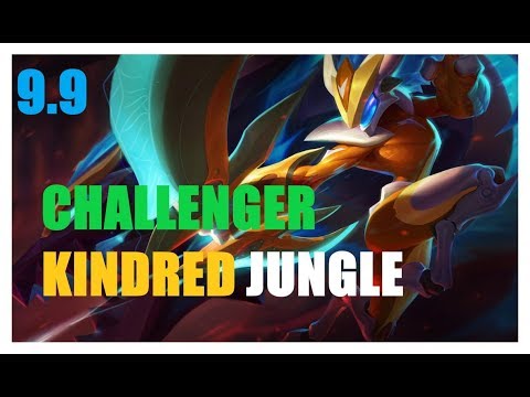 Kindred vs Kayn Jungle-Ranked Challenger Patch 9.9 - KR Challenger