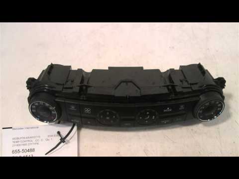 2006 Mercedes E350 Temperature Climate/AC heater control 2118301885 211TYPE - mbiparts.com Us... OEM