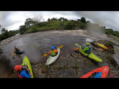 Kayaking from Conistone to Linton Falls on the River Wharfe