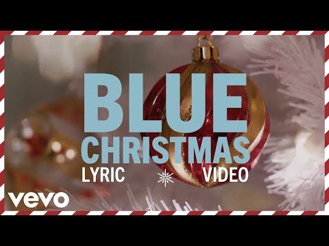 Elvis Presley - Blue Christmas (Official Lyric Video)