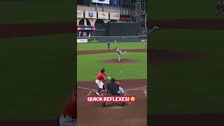 JoJo Romero had his glove in the perfect spot ????